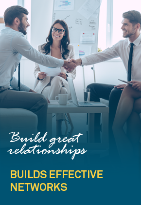 Builds Effective Networks