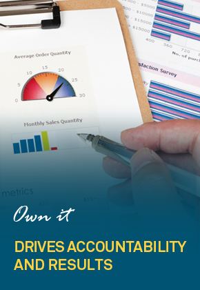 Drives Accountability & Results