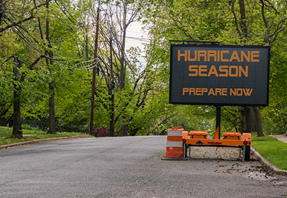 preparing for a hurricane