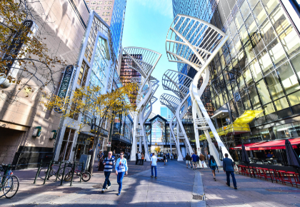 downtown Calgary