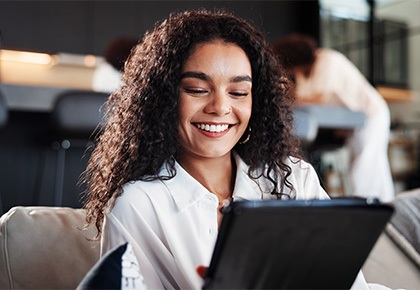 woman reviewing the Residential Tenancy Act