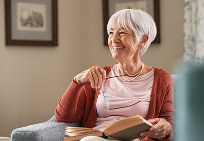 woman reviewing HOA bylaws