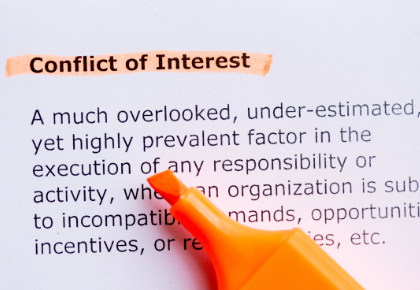 HOA board conflicts of interest