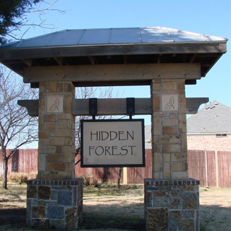 hidden forest estates hoa, garland tx