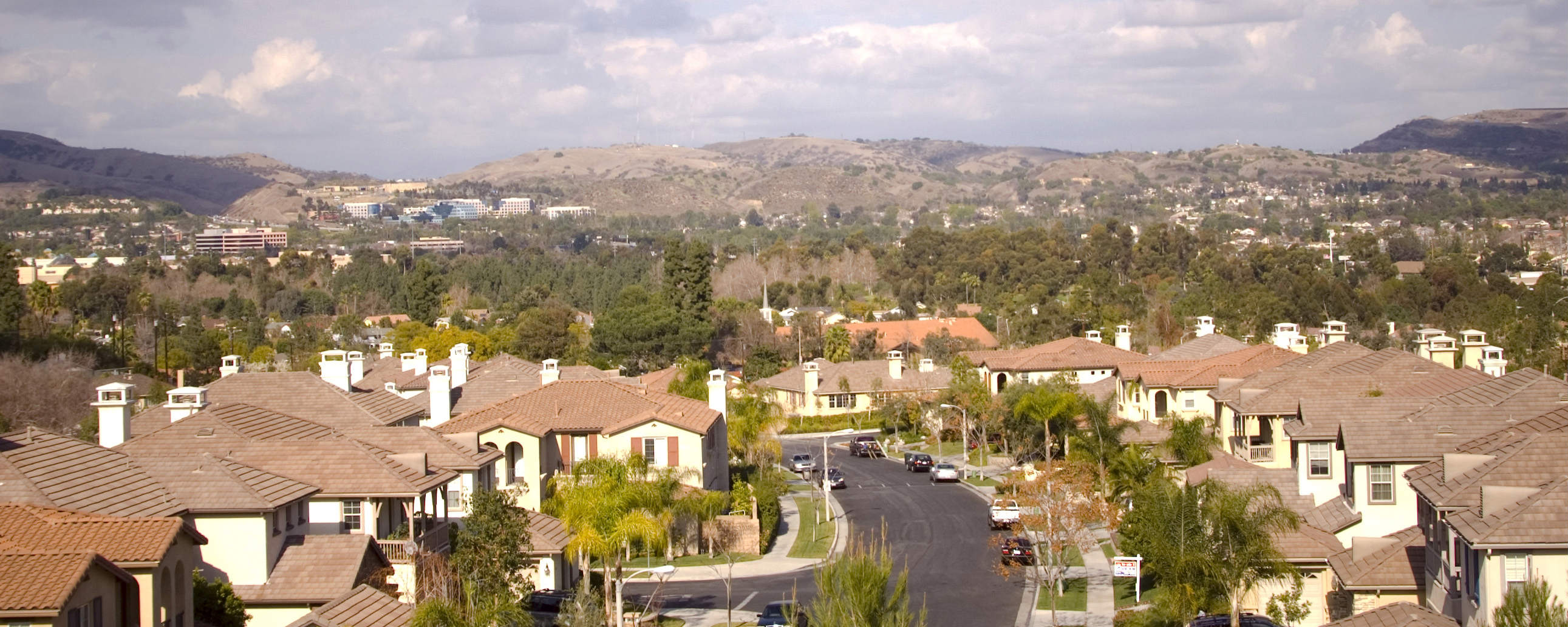 Eagle's Eye view of a community