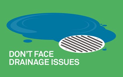 3 common residential drainage problems and their solutions