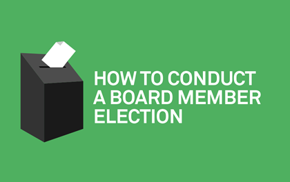 Guidelines of Rule Making for HOA elections