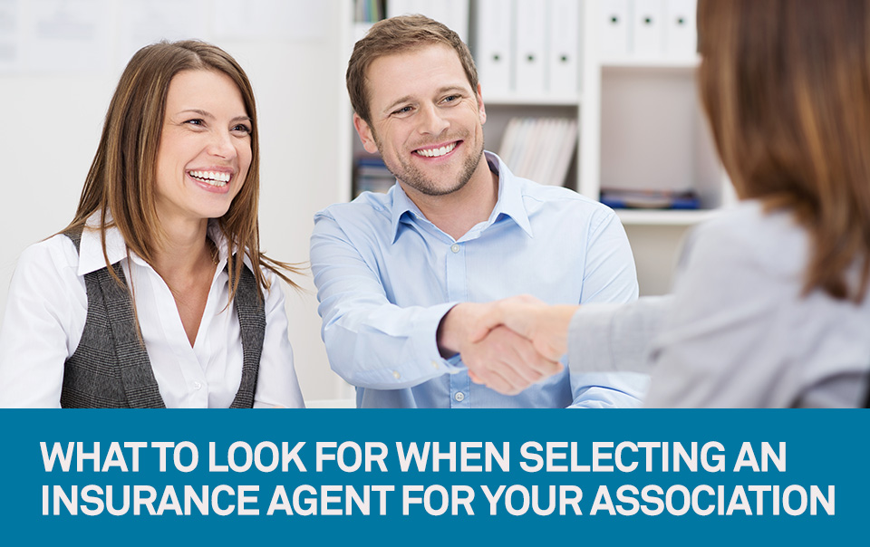 Selecting an insurance agent