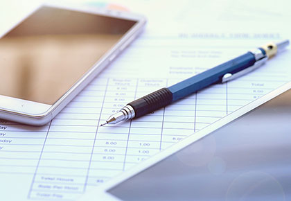 HOA balance sheet