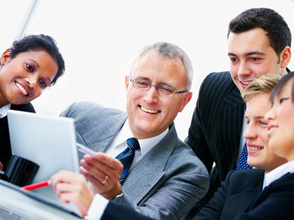 council members reviewing strata finances