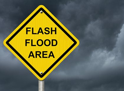 Flash flooding safety tips