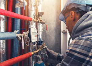 High-rise Texas winter prep check HVAC